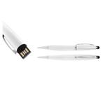 Ball pen with USB flash drive - silver