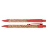 Cork ballpoint pen Corky - red