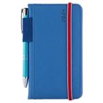 Diary AMOS weekly pocket 2024 Slovak - blue/red rubber band