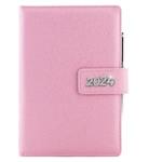 Diary BRILLIANT daily A5 2024 Slovak - light pink