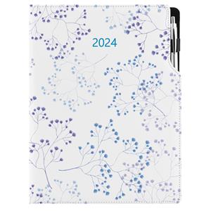 Diary DESIGN daily A4 2024 - Wildflowers