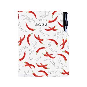 Diary DESIGN daily A5 2022 PL - Chilli