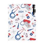 Diary DESIGN daily A5 2024 CZ - Doctor