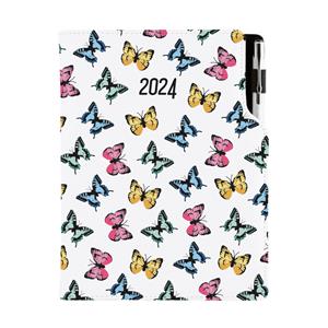 Diary DESIGN daily A5 2024 PL - Color Butterfly