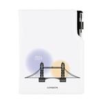 Diary DESIGN daily A5 2024 PL - London