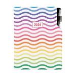 Diary DESIGN daily A5 2024 SK - Colors