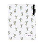 Diary DESIGN daily A5 2024 SK - Hummingbird