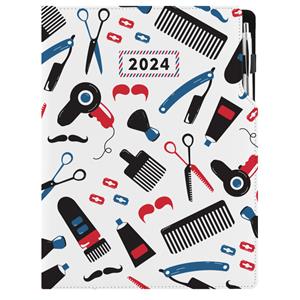 Diary DESIGN weekly A4 2024 - Barber