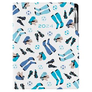 Diary DESIGN weekly A4 2024 - Football