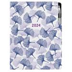 Diary DESIGN weekly A4 2024 - Ginkgo