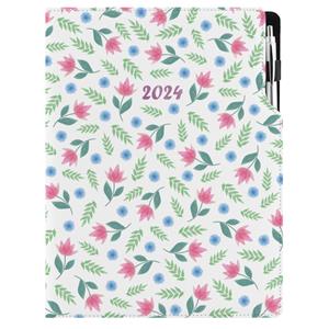 Diary DESIGN weekly A4 2024 - Spring flowers