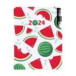 Diary DESIGN weekly A5 2024 CZ - Melon
