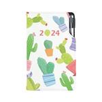 Diary DESIGN weekly pocket 2024 CZ - Cactus