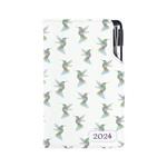 Diary DESIGN weekly pocket 2024 CZ - Hummingbird
