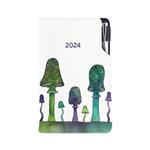 Diary DESIGN weekly pocket 2024 CZ - Mushrooms