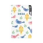 Diary DESIGN weekly pocket 2024 SK - Birds