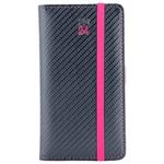 Diary ELASTIC weekly pocket 2024 Czech - grafit/magenta rubber band