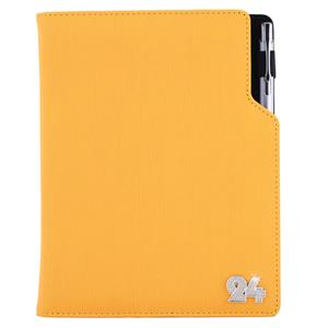 Diary GEP CRYSTAL weekly special A5 2024 - mustard