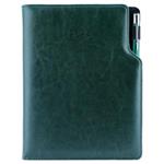 Diary GEP with ballpoint daily A5 2024 Czech - green