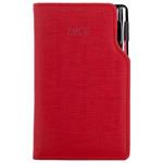 Diary GEP with ballpoint weekly pocket 2024 Polish - red