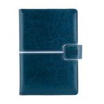 Diary MAGNETIC daily A5 2022 Polish - blue/silver
