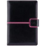 Diary MAGNETIC daily A5 2024 Czech - black/pink