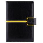 Diary MAGNETIC daily A5 2024 Czech - black/yellow