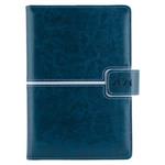 Diary MAGNETIC daily A5 2024 Czech - dark blue/silver