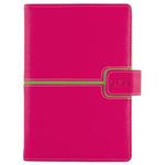 Diary MAGNETIC daily A5 2024 Czech - pink/green