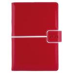 Diary MAGNETIC daily A5 2024 Czech - red/white