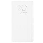 Diary POLY weekly pocket 2024 Czech - white