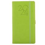 Diary POLY weekly pocket 2024 Slovak - light green