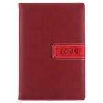 Diary RIGA daily A5 2024 Czech - red