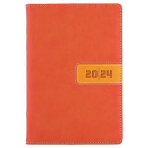 Diary RIGA weekly B6 2024 - orange