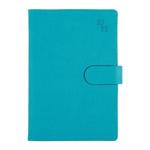 Diary SPLIT daily A5 2022 Czech - turquoise