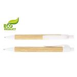 Ensi ecological ballpoint pen - light wood/ivory