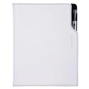 GAP note A5 unlined - white/black stiching