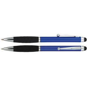 Kuličkové pero Izzie - modrá - černá
