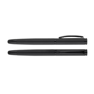 Luxury metal fountain pen Clio - black