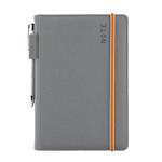 Note AMOS A5 Unlined - grey/orange