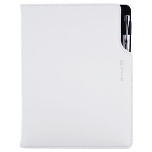 Note GEP A5 Lined - white/white stiching