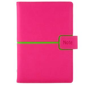 Note MAGNETIC A5 Lined - pink/green