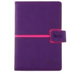Note MAGNETIC A5 Lined - purple/pink