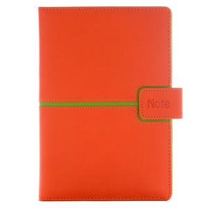 Note MAGNETIC A5 Unlined - orange/green
