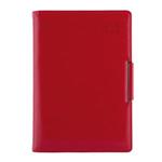 Note METALIC A5 Unlined - red