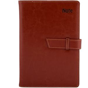 Notebook BELT A5 lined - brown/beige