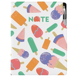 Notes DESIGN A4 Lined - Ice lollies