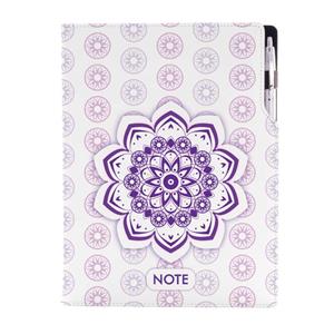 Notes DESIGN A4 Lined - Mandala violet
