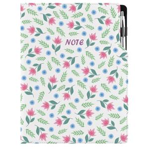 Notes DESIGN A4 Lined - Spring flowers
