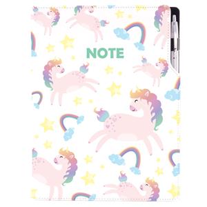 Notes DESIGN A4 Lined - Unicorn